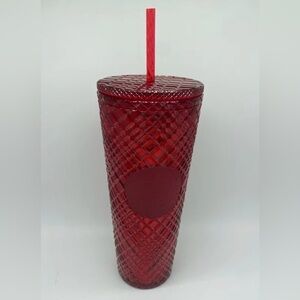 Starbucks 2021
Holiday Red Metallic Grid
Tumbler.